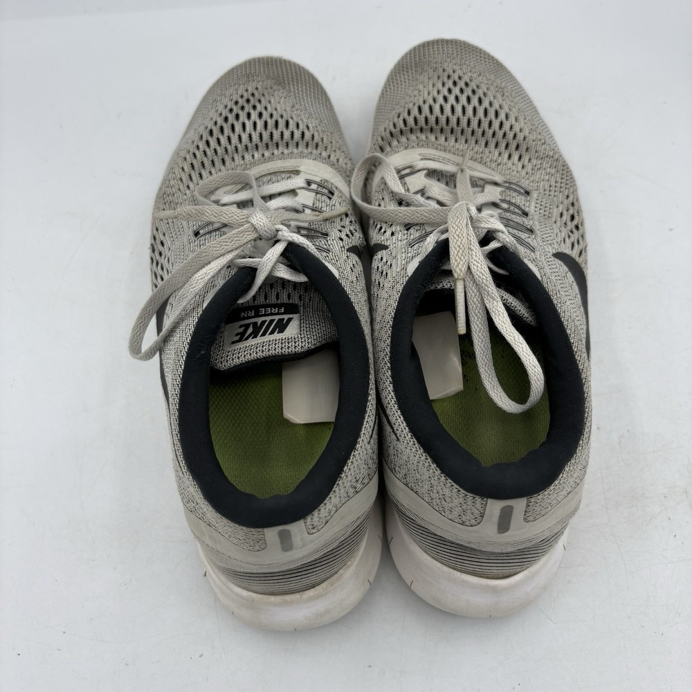Nike Shoes Mens Size 8 Free RN Knit Mesh Grey Sneakers Run Walk Gym 831508-101 - Picture 8 of 11